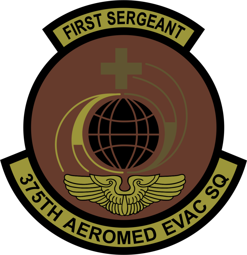 375 AES First Sergeant OCP Patch