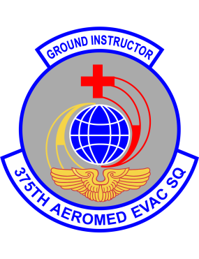 Image for 375 AES Ground Instructor Full Color Patch