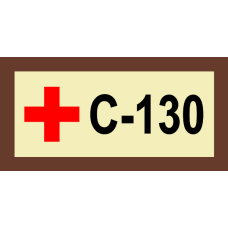 Image for 375 AES C-130 with Red Cross Pocket Tab