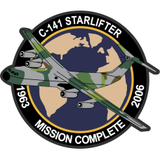 Image for 375 AES C-141 Starlifter Mission Complete Patch