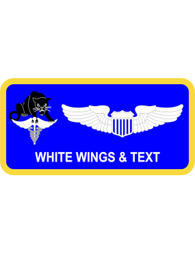 Image for 375 OMRS Blue Name Tag