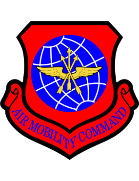 Image for 458 AS AMC Red/Blue Patch