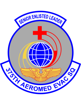 Image for 375 AES Senior Enlisted Leader Full Color Patch
