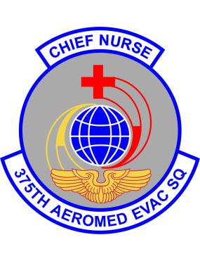 Image for 375 AES Chief Nurse Full Color Patch