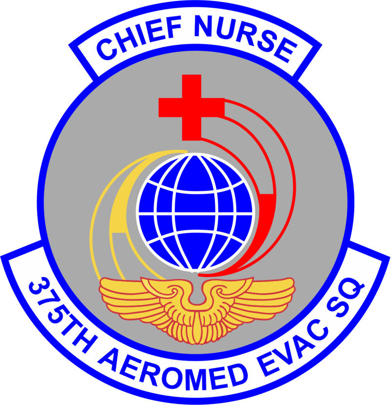 375 AES Chief Nurse Full Color Patch