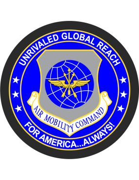 Image for HQ AMC Global Reach Full Color Patch - 3 Stars
