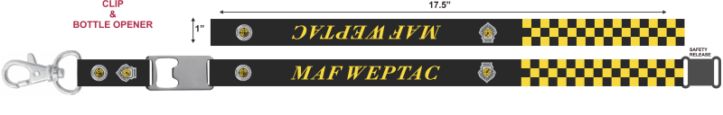 HQ AMC / A3TW MAF WEPTAC Lanyard
