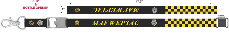  HQ AMC / A3TW MAF WEPTAC Lanyard
