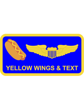 Image for 334 FS Hot Dog Name Tag
