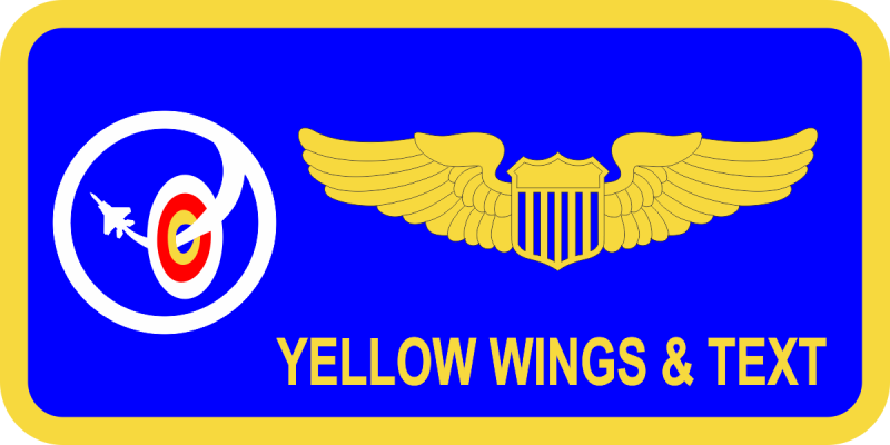 4 TS F-15 Bullseyes Name Tag