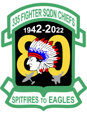 Image for 335 Fighter SQDN Chiefs 1942-2022 Patch