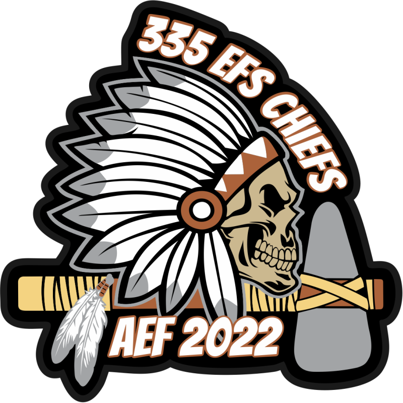 335 EFS Chiefs AEF 2022 Patch