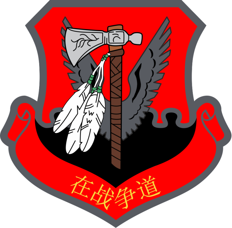 335 FS Tomahawk with Chinese Text Patch