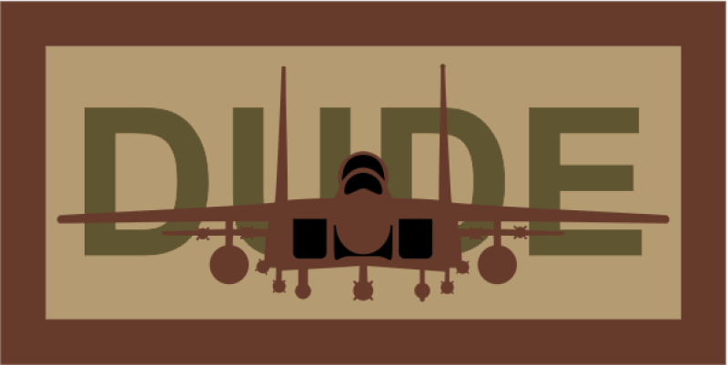 335 FS Dude F-15 Desert Pocket Tab