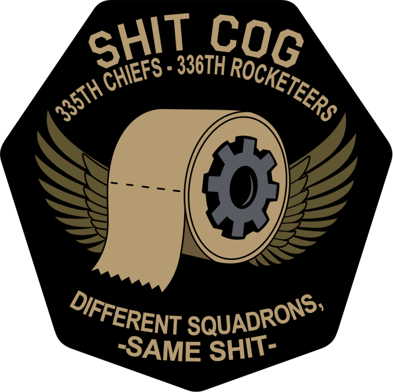 335 FS / 336 FS SHIT COG Patch