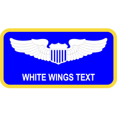 Image for 15 AF Blue Name Tag