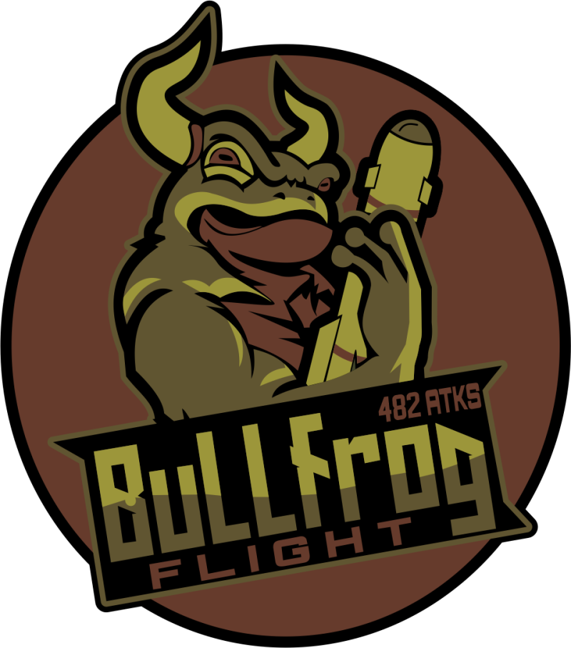 482 ATKS OCP Bullfrog PVC Patch