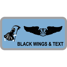 Image for 50 ATKS Blue Name Tag