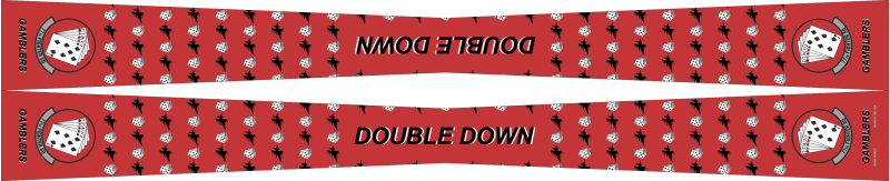 77 FS Double Down Flight Scarf, Shaw AFB 