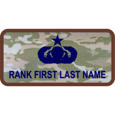 Image for Space Force OCP Fabric Navy Device & Text Name Tag