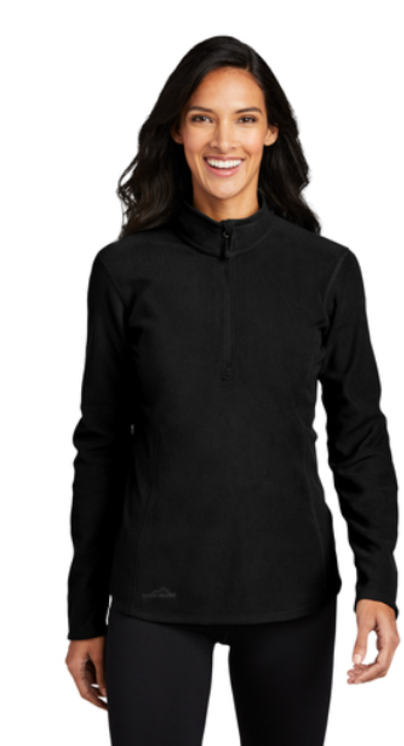 Eddie Bauer® Ladies 1/2-Zip Microfleece Jacket