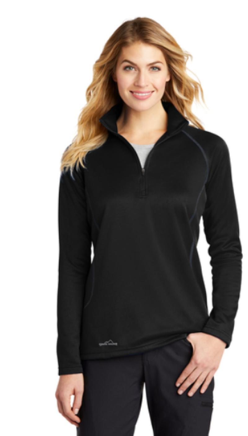 Eddie Bauer® Ladies Smooth Fleece 1/2-Zip