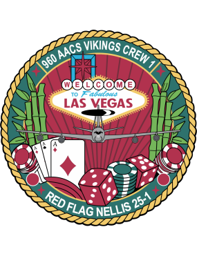 Image for 960 AACS Vikings Crew 1 Patch