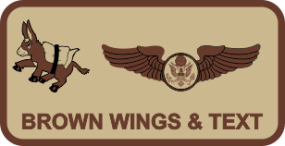 Image for 22 AS Donkey Desert Name Tag