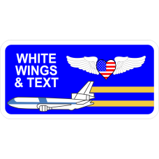 Image for 6 ARS KC-10 Sweetheart Wings Mon-Thurs Name Tag