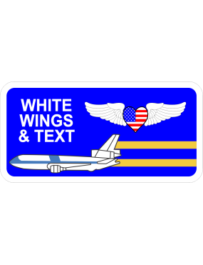Image for 6 ARS KC-10 Sweetheart Wings Mon-Thurs Name Tag