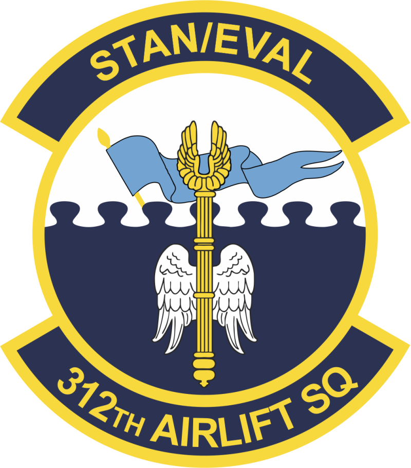 312 AS STAN/EVAL Full Color Patch