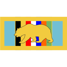 Image for 60 OG Bear Facing the Left Full-Color Pocket Tab