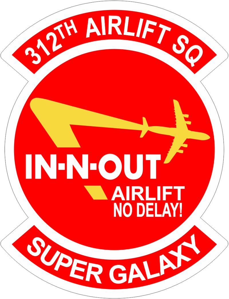 312 AS In-N-Out Patch