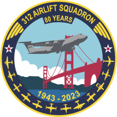 Image for 312 AS 80 Years Embroidered Patch