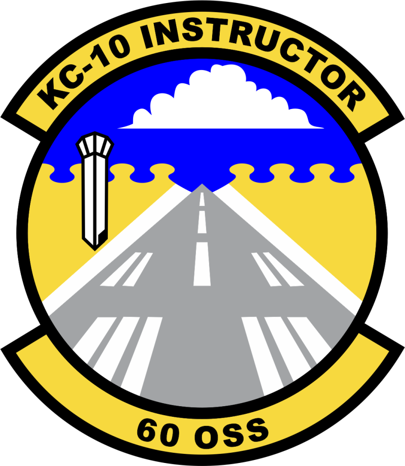 60 OSS KC-10 Instructor Patch