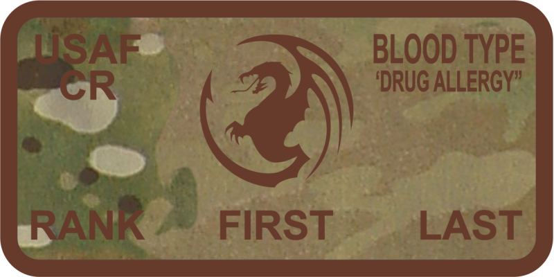 921 CRG Dragon OCP Name Tag