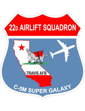 Image for 22 AS C-5M Embroidered Patch
