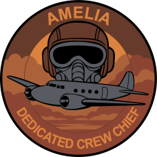 Image for 660 AMXS Amelia Dedicated Crew Chief Patch