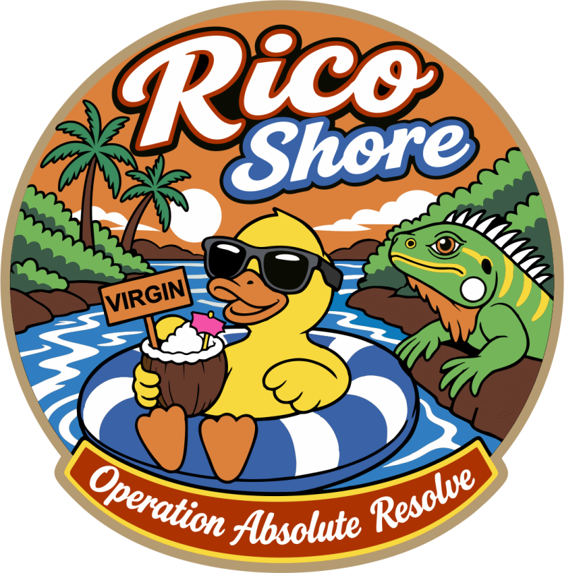 60 EAES Rico Shore Operation Absolute Resolve Full Color Patch 