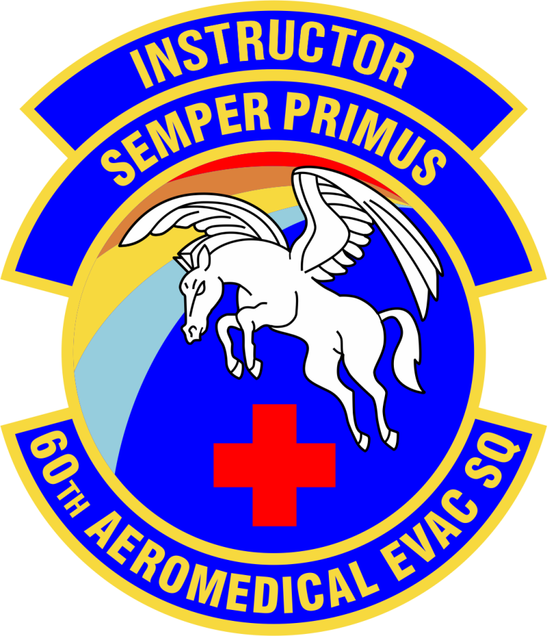 60 AES Instructor Semper Primus Full Color Patch