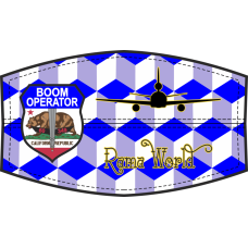 Image for 6 ARS Visor Cover, Travis AFB