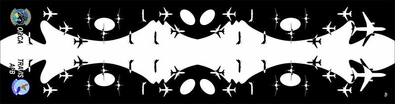 70 ARS Flight Scarf, Travis AFB