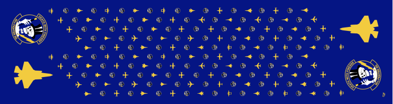 95 FS Flight Scarf, Tyndall AFB