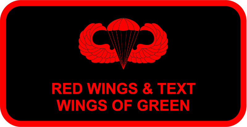 CS-26 Black Name Tag 