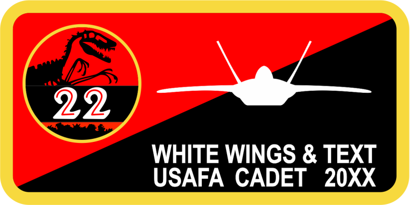 CS-22 Jurassic Park Name Tag