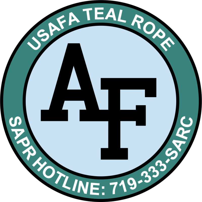 CS-25 USAFA Teal Rope Patch