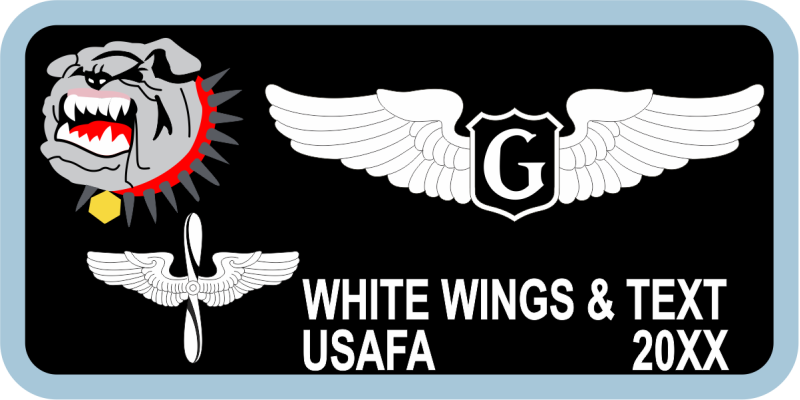 CS-13 Bull Dog Name Tag