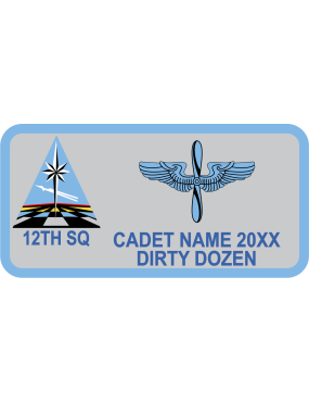 Image for CS-12 Triangle with Polaris Star Name Tag