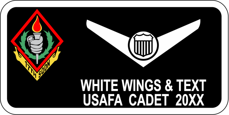 CS-17 Flame Torch Name Tag