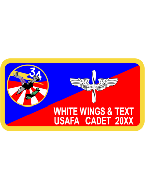 Image for CS-34 Gray A-10 Name Tag